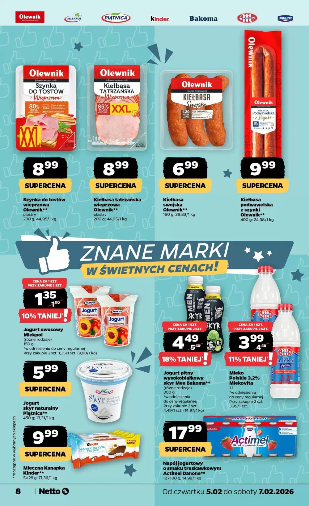 Gazetka promocyjna Netto  ważna od 05.02.2026 - Strona 8.