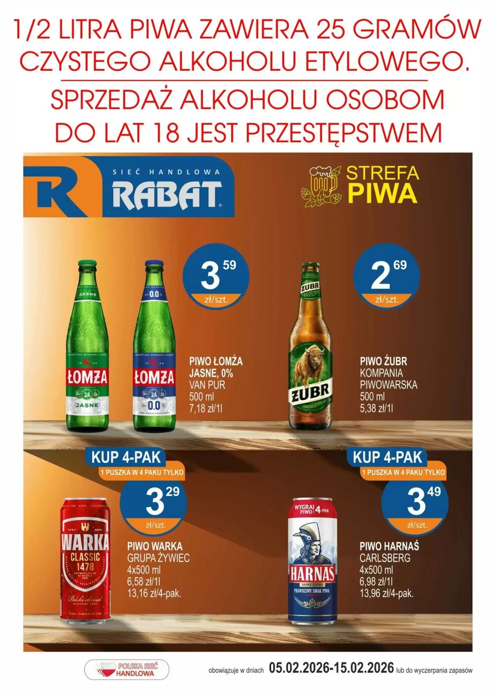 Gazetka promocyjna Rabat  ważna od 05.02.2026 - Strona 3.