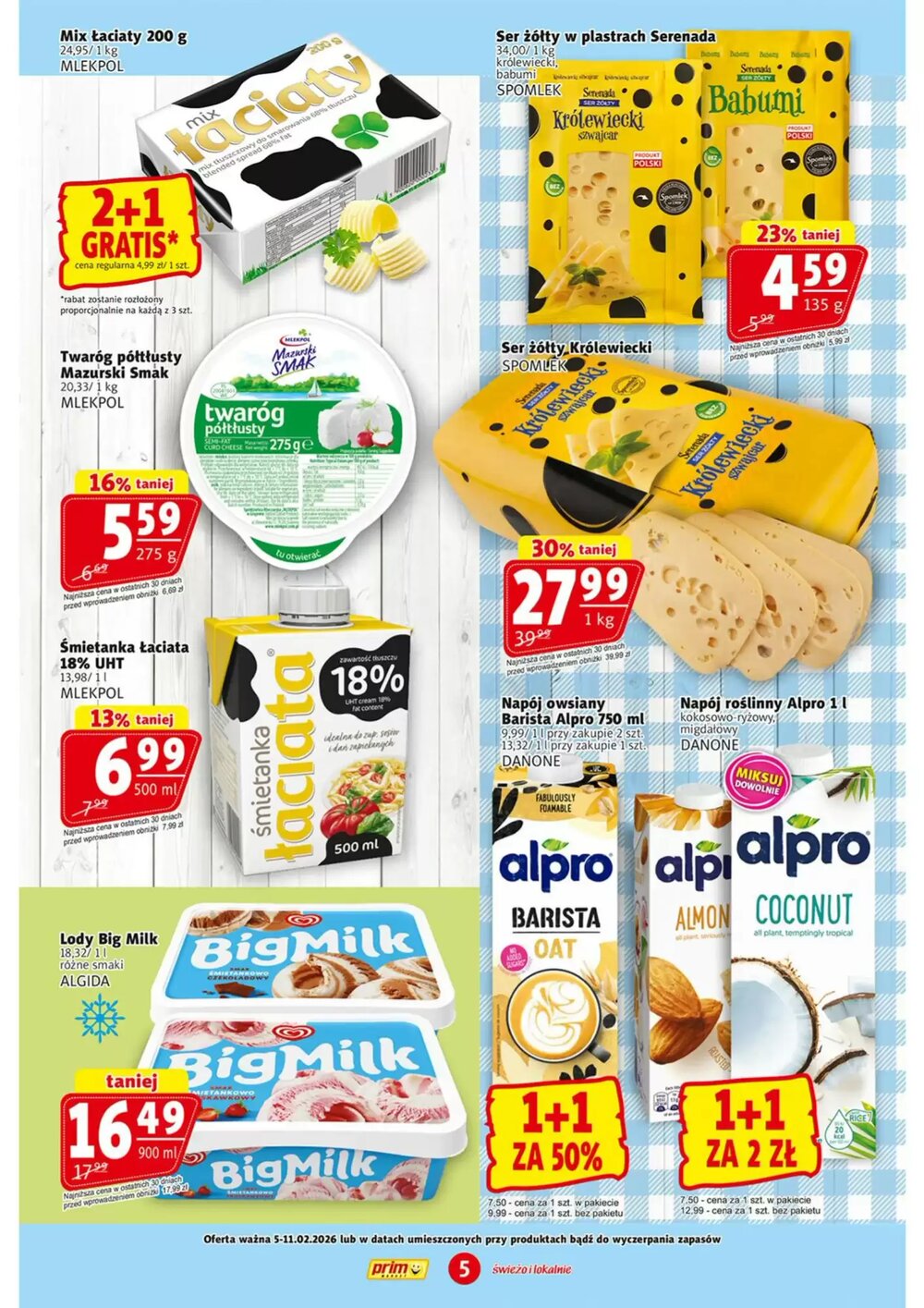 Gazetka promocyjna Prim Market  ważna od 05.02.2026 - Strona 5.