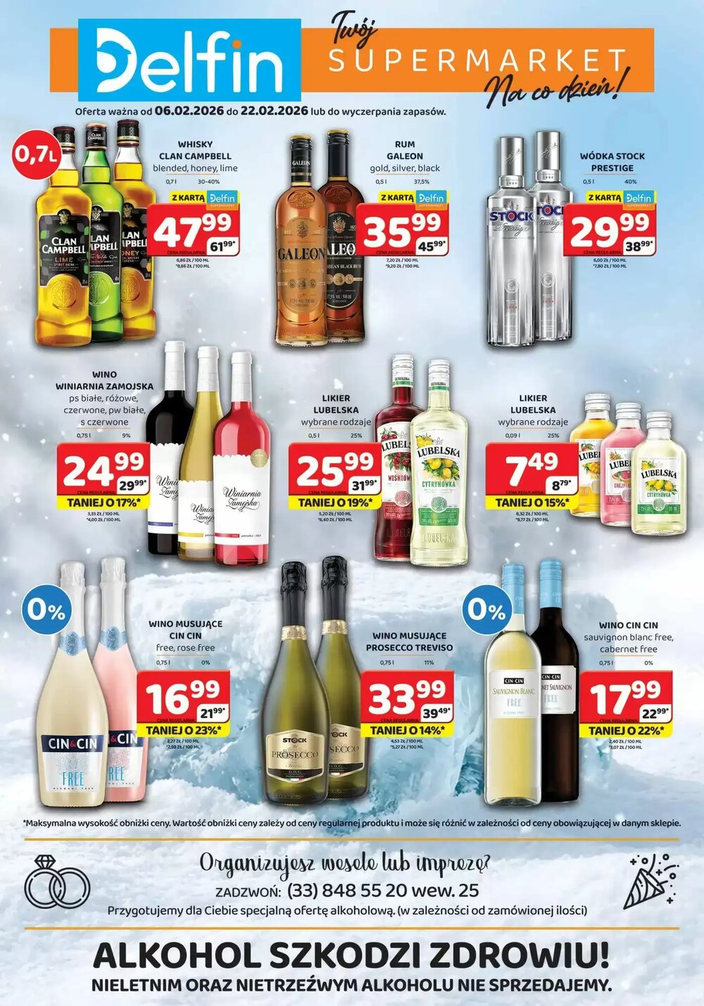 Gazetka promocyjna Delfin  ważna od 05.02.2026 - Strona 1.