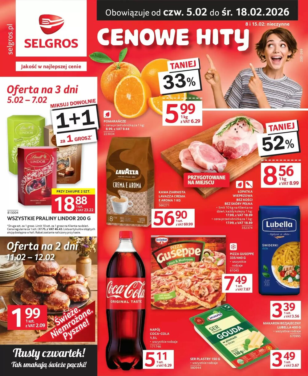 Gazetka promocyjna Selgros  ważna od 05.02.2026 - Strona 1.