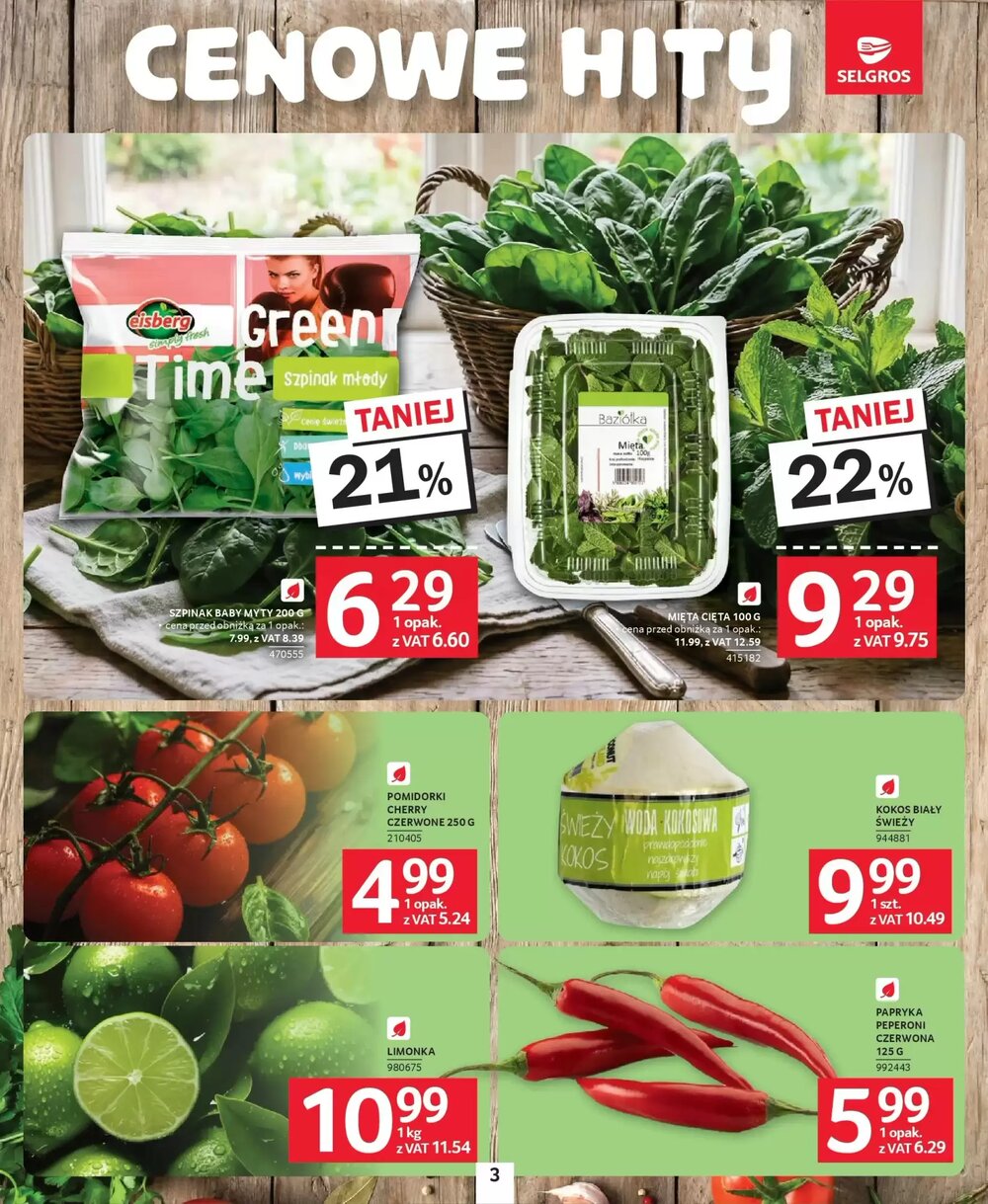 Gazetka promocyjna Selgros  ważna od 05.02.2026 - Strona 3.