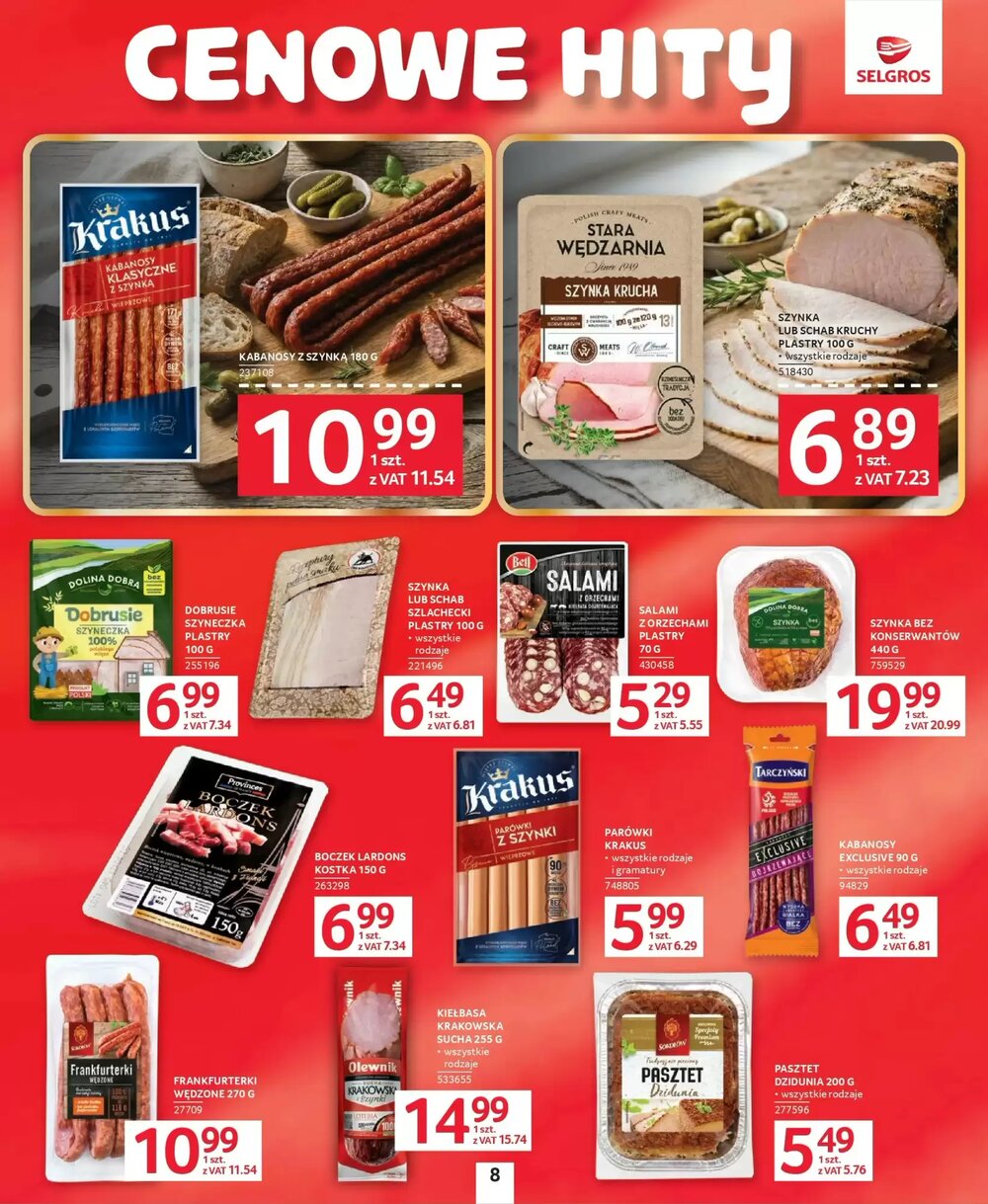 Gazetka promocyjna Selgros  ważna od 05.02.2026 - Strona 8.