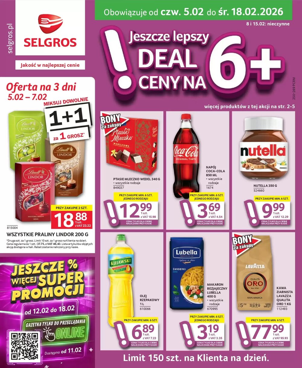 Gazetka promocyjna Selgros  ważna od 05.02.2026 - Strona 1.