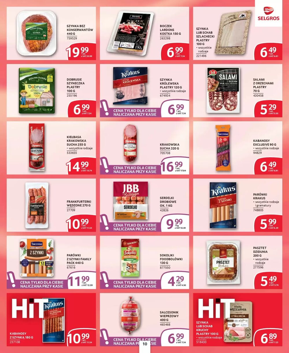 Gazetka promocyjna Selgros  ważna od 05.02.2026 - Strona 10.