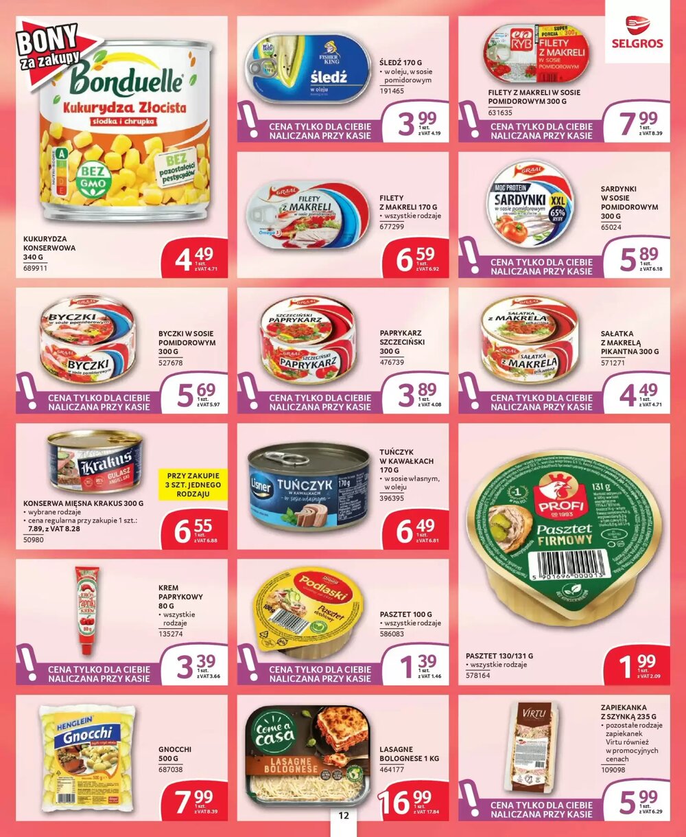 Gazetka promocyjna Selgros  ważna od 05.02.2026 - Strona 12.