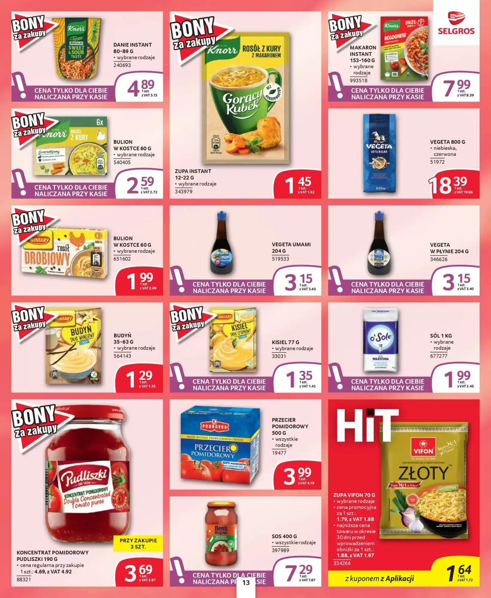 Gazetka promocyjna Selgros  ważna od 05.02.2026 - Strona 13.