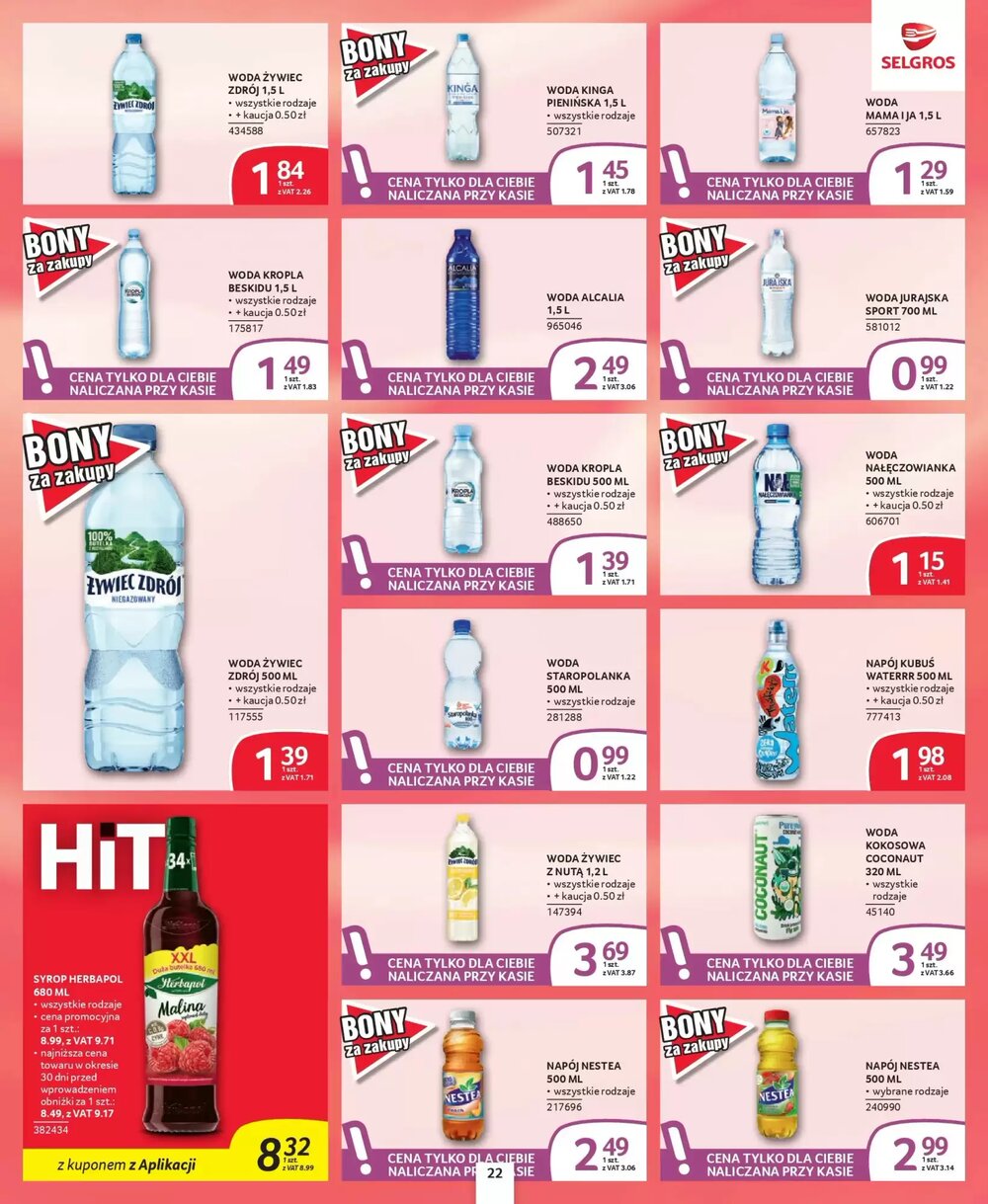 Gazetka promocyjna Selgros  ważna od 05.02.2026 - Strona 22.