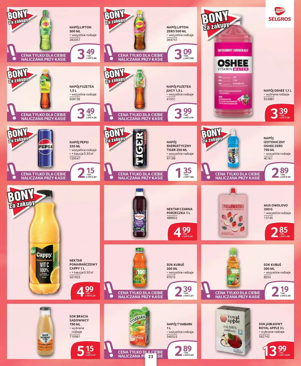 Gazetka promocyjna Selgros  ważna od 05.02.2026 - Strona 23.