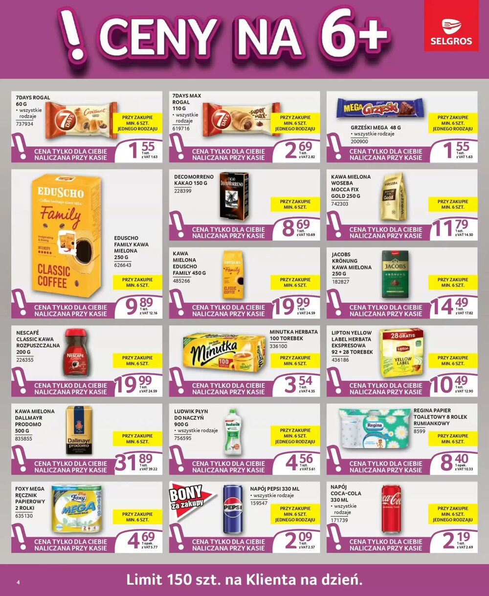 Gazetka promocyjna Selgros  ważna od 05.02.2026 - Strona 4.