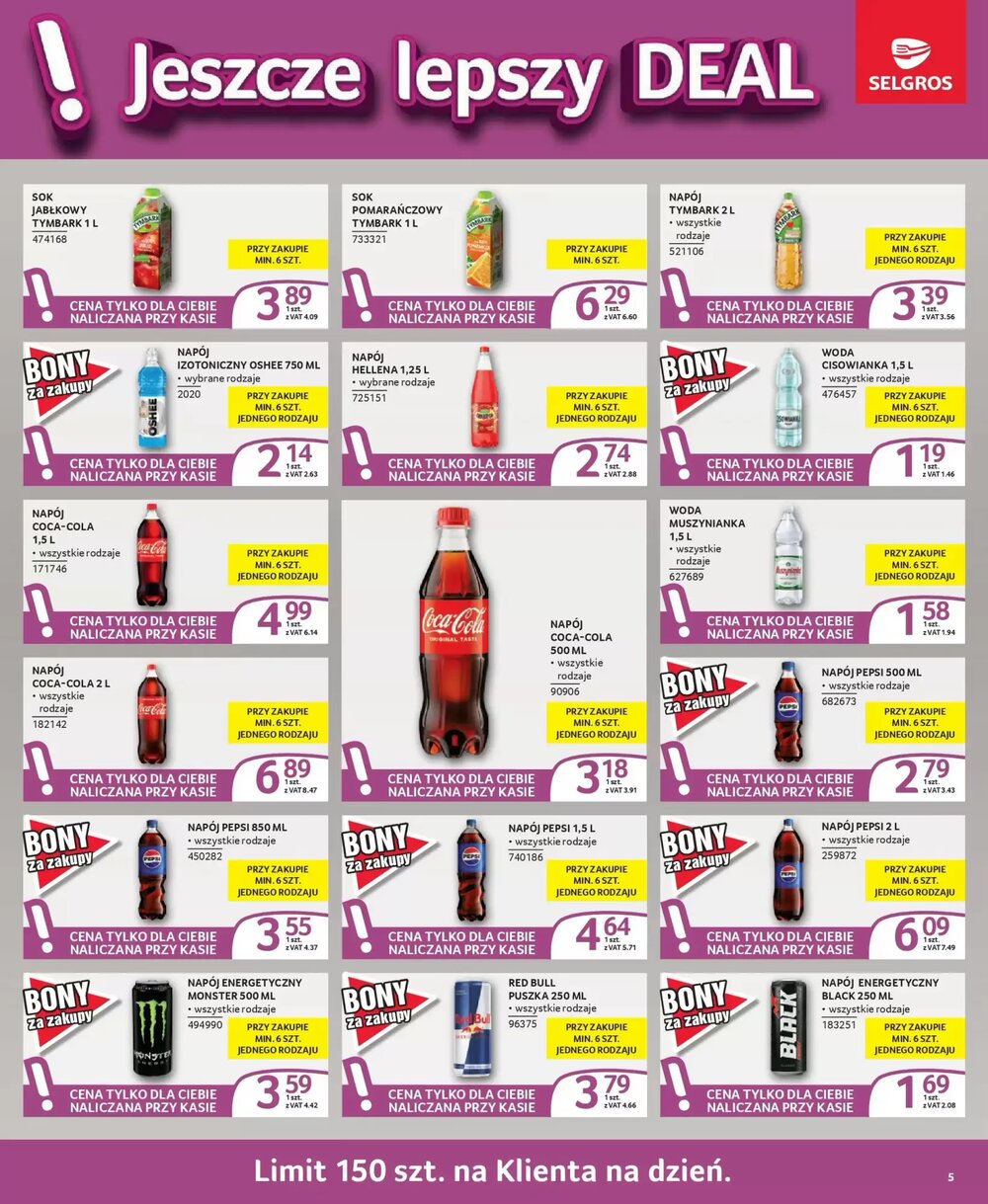 Gazetka promocyjna Selgros  ważna od 05.02.2026 - Strona 5.