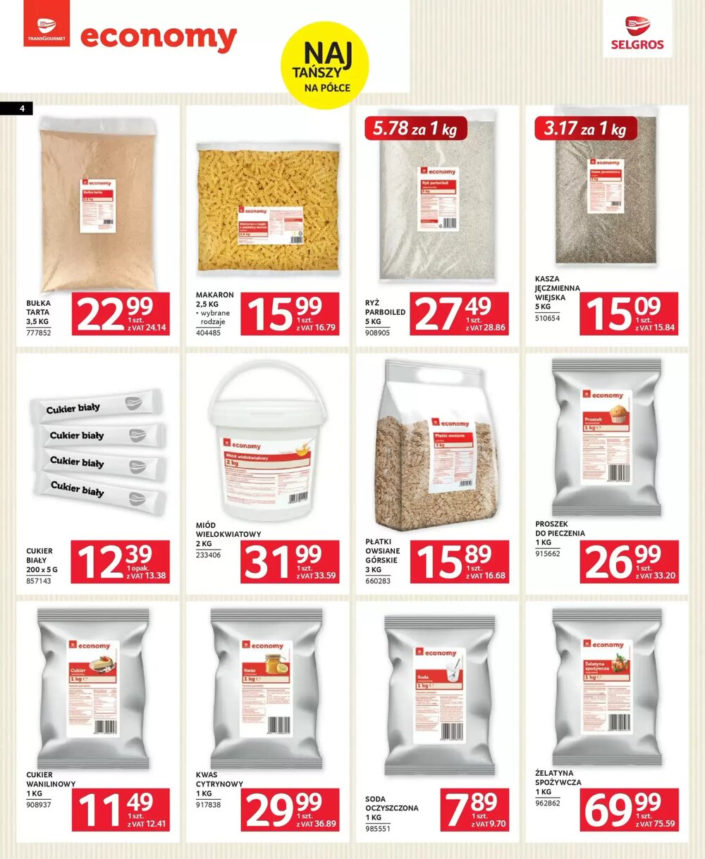 Gazetka promocyjna Selgros  ważna od 05.02.2026 - Strona 4.