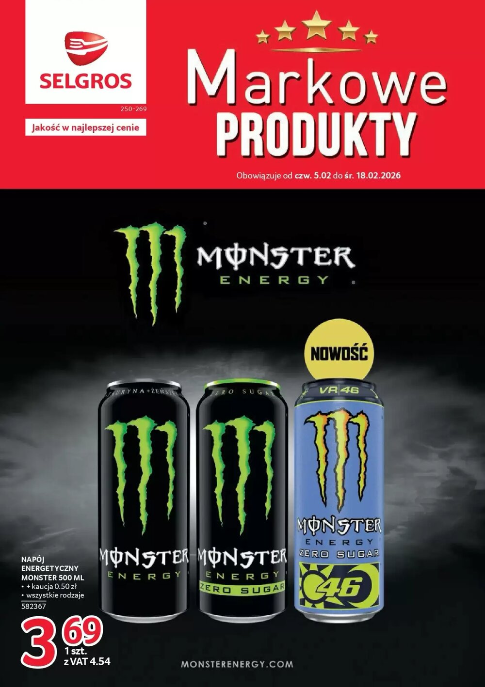 Gazetka promocyjna Selgros  ważna od 05.02.2026 - Strona 1.
