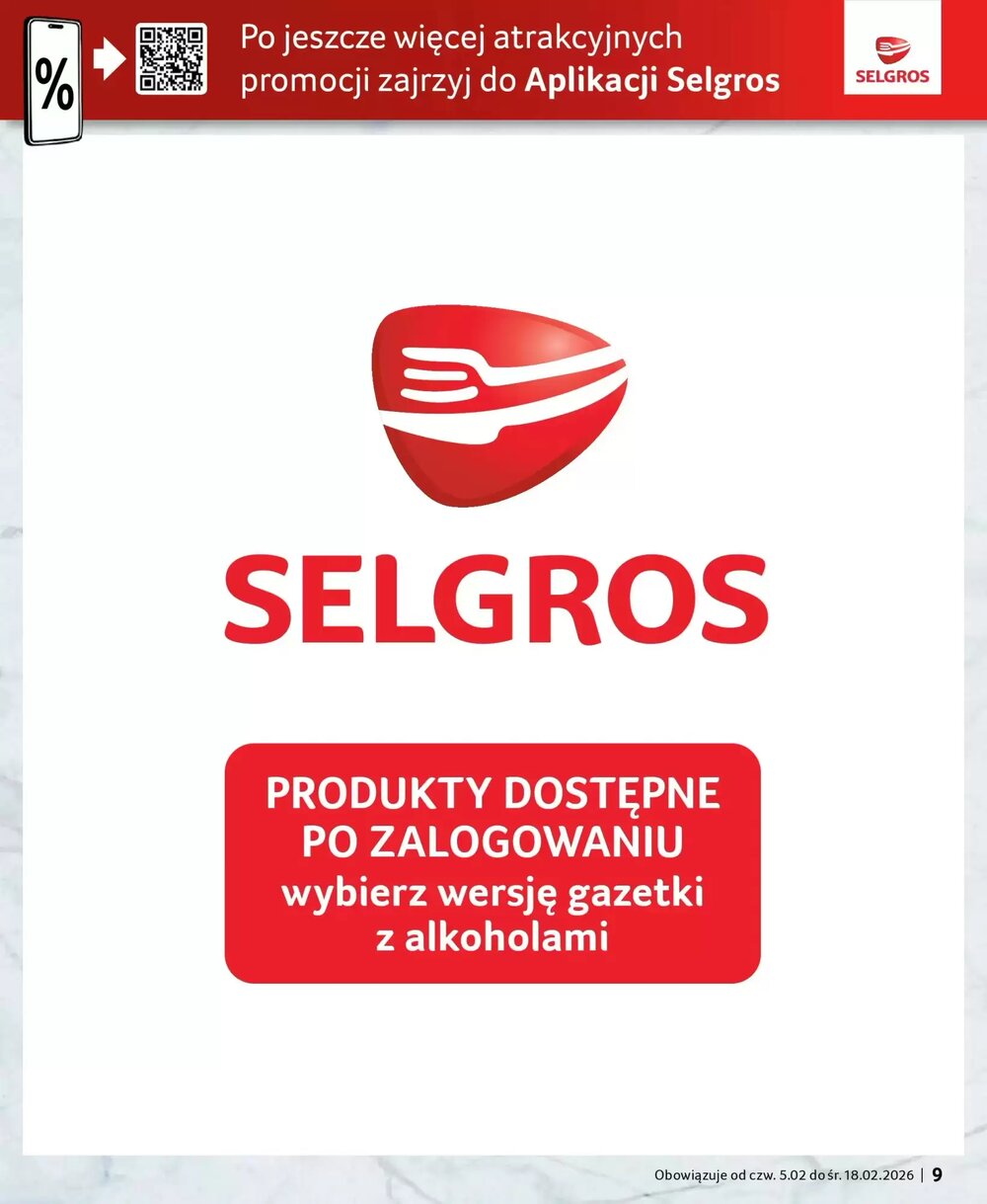 Gazetka promocyjna Selgros  ważna od 05.02.2026 - Strona 7.
