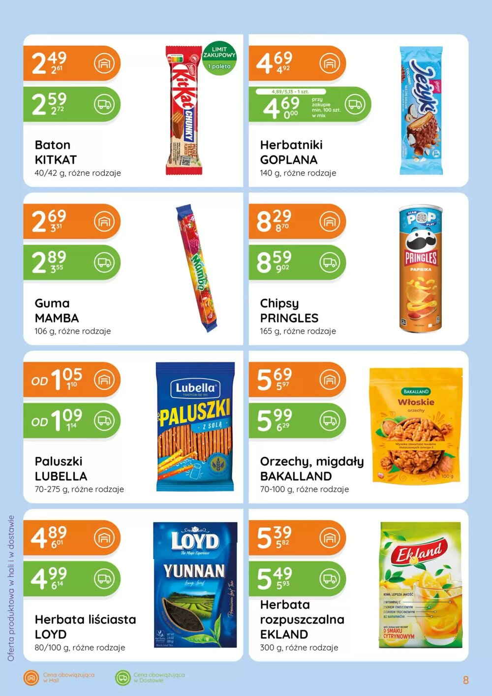 Gazetka promocyjna Eurocash  ważna od 05.02.2026 - Strona 8.