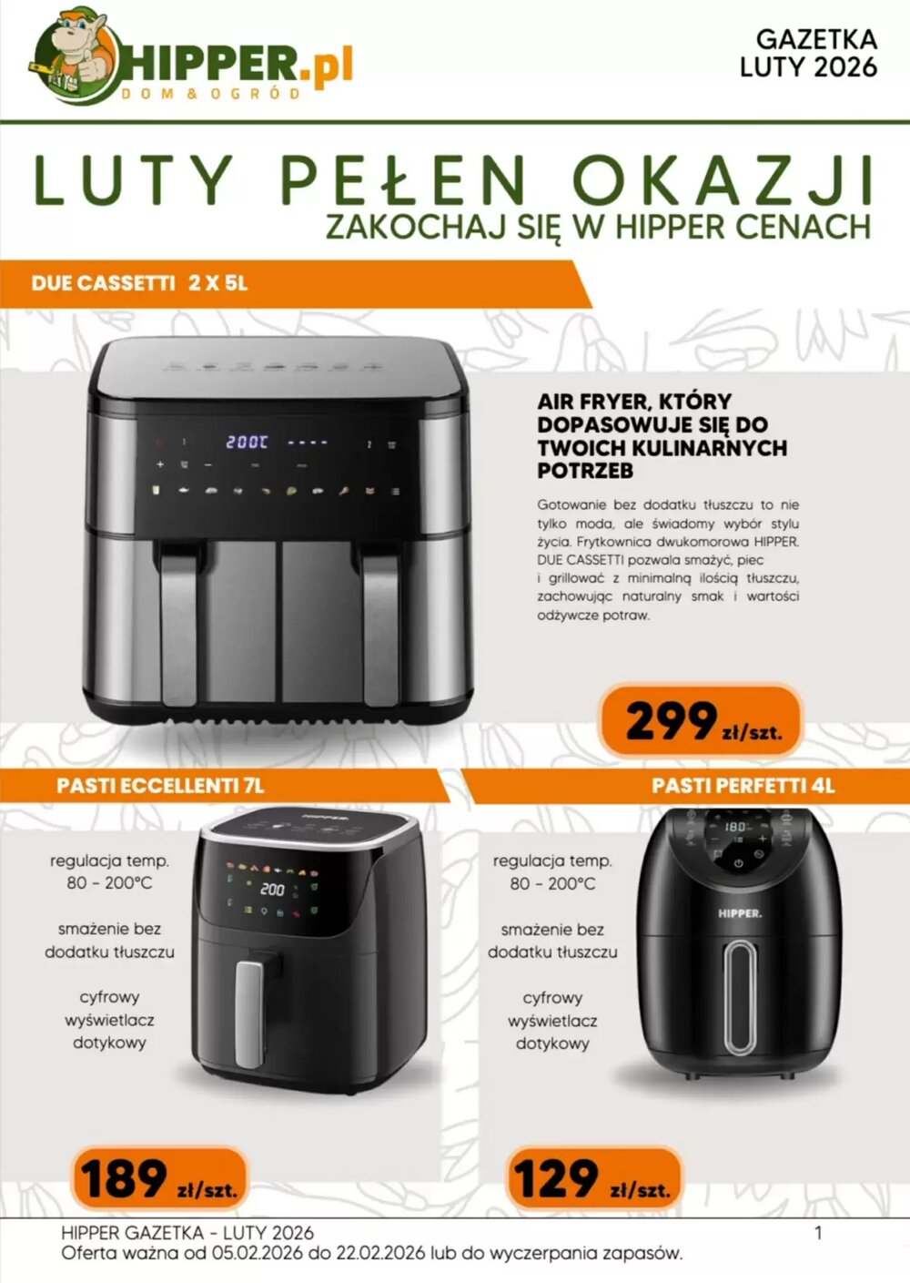 Gazetka promocyjna Hipper.pl  ważna od 05.02.2026 - Strona 1.