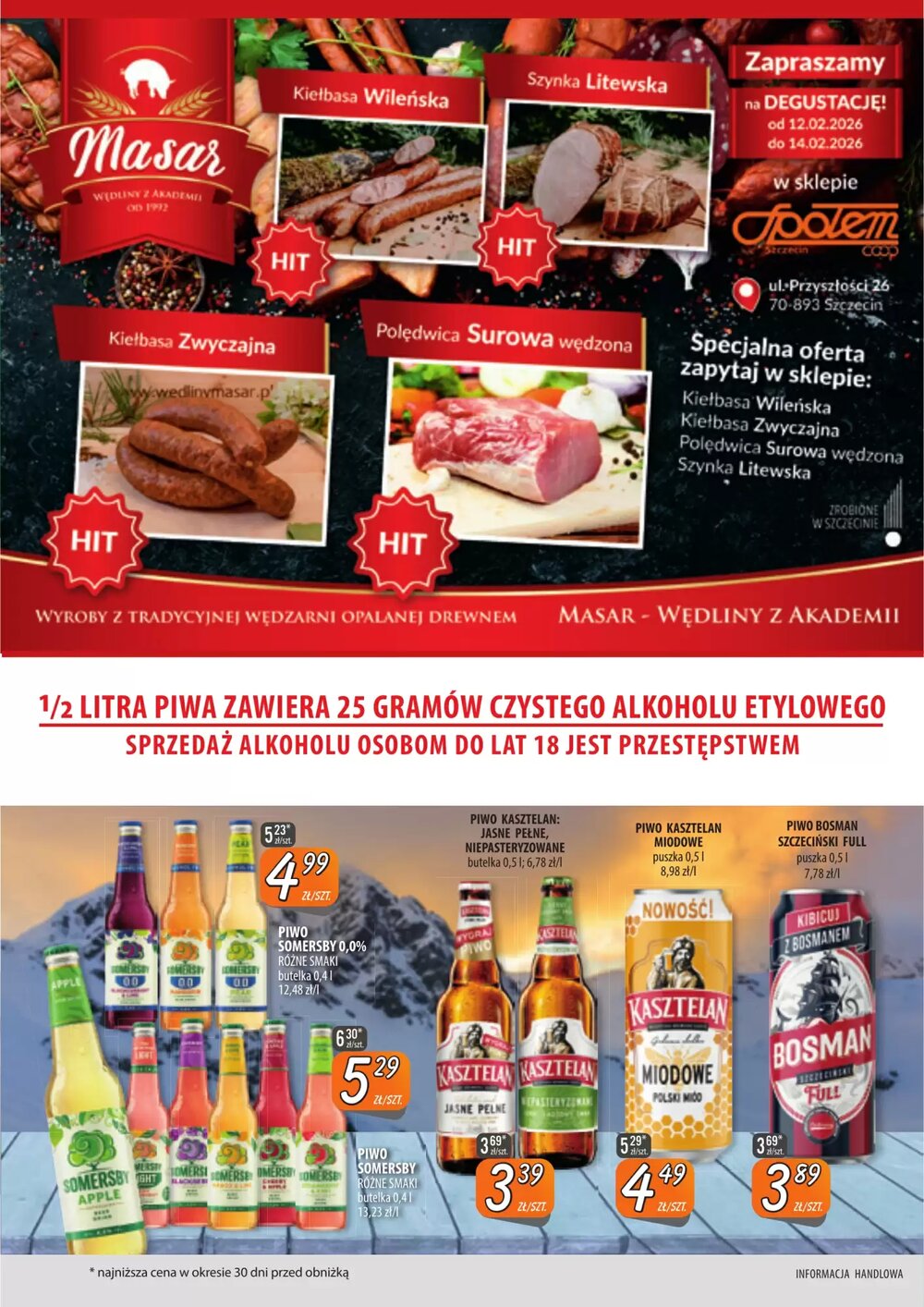 Gazetka promocyjna Społem  ważna od 06.02.2026 - Strona 7.