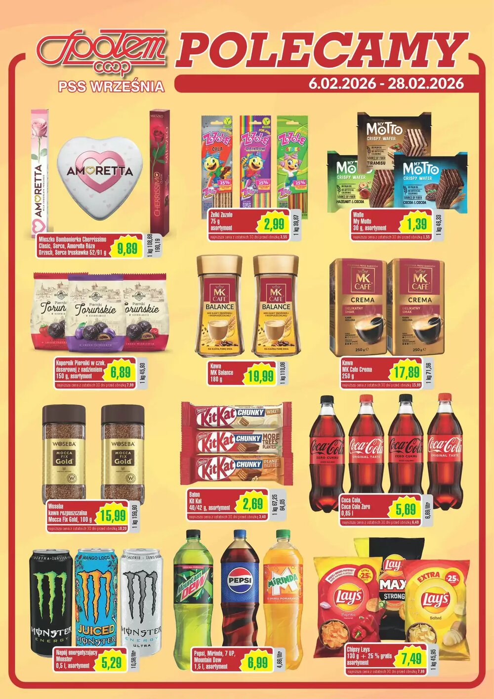 Gazetka promocyjna Społem  ważna od 06.02.2026 - Strona 1.