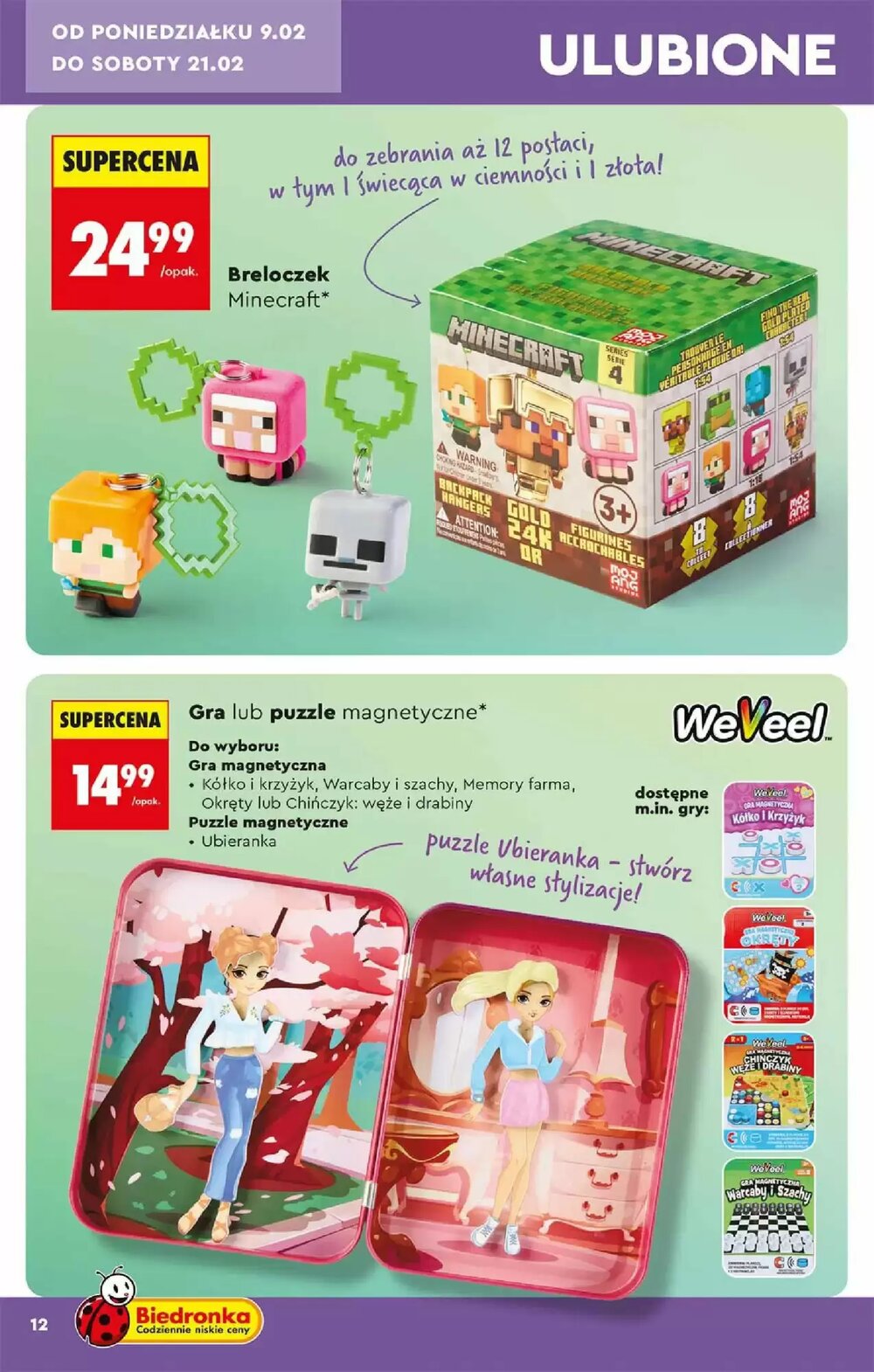 Gazetka promocyjna Biedronka  ważna od 07.02.2026 - Strona 12.