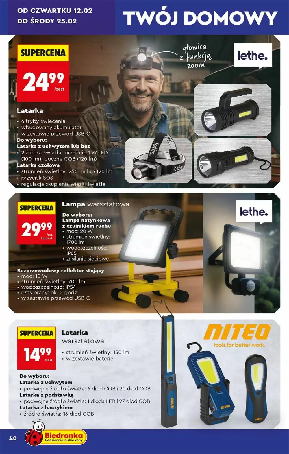 Gazetka promocyjna Biedronka  ważna od 07.02.2026 - Strona 40.