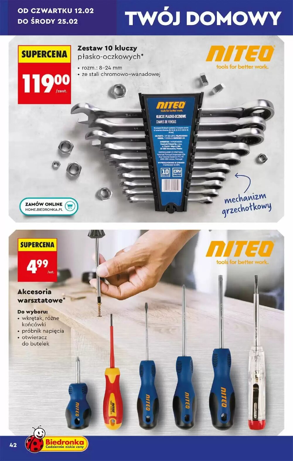 Gazetka promocyjna Biedronka  ważna od 07.02.2026 - Strona 42.