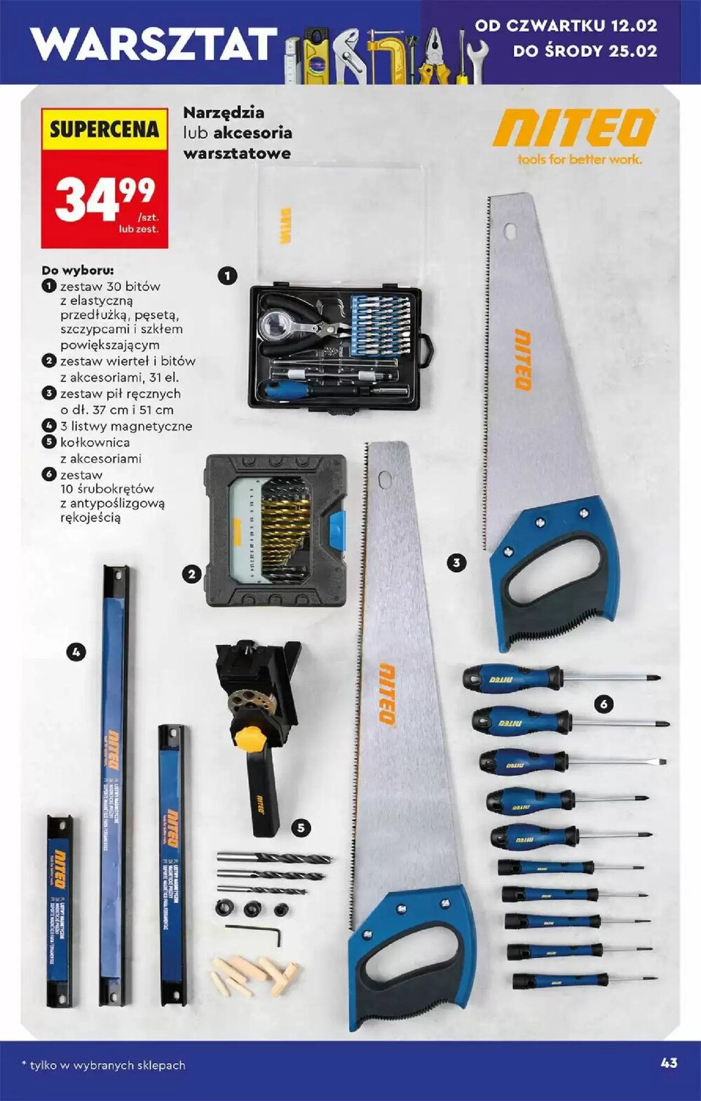 Gazetka promocyjna Biedronka  ważna od 07.02.2026 - Strona 43.