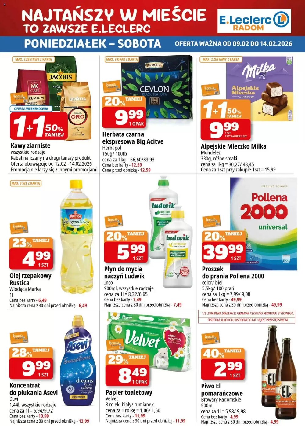 Gazetka promocyjna E.Leclerc  ważna od 09.02.2026 - Strona 3.