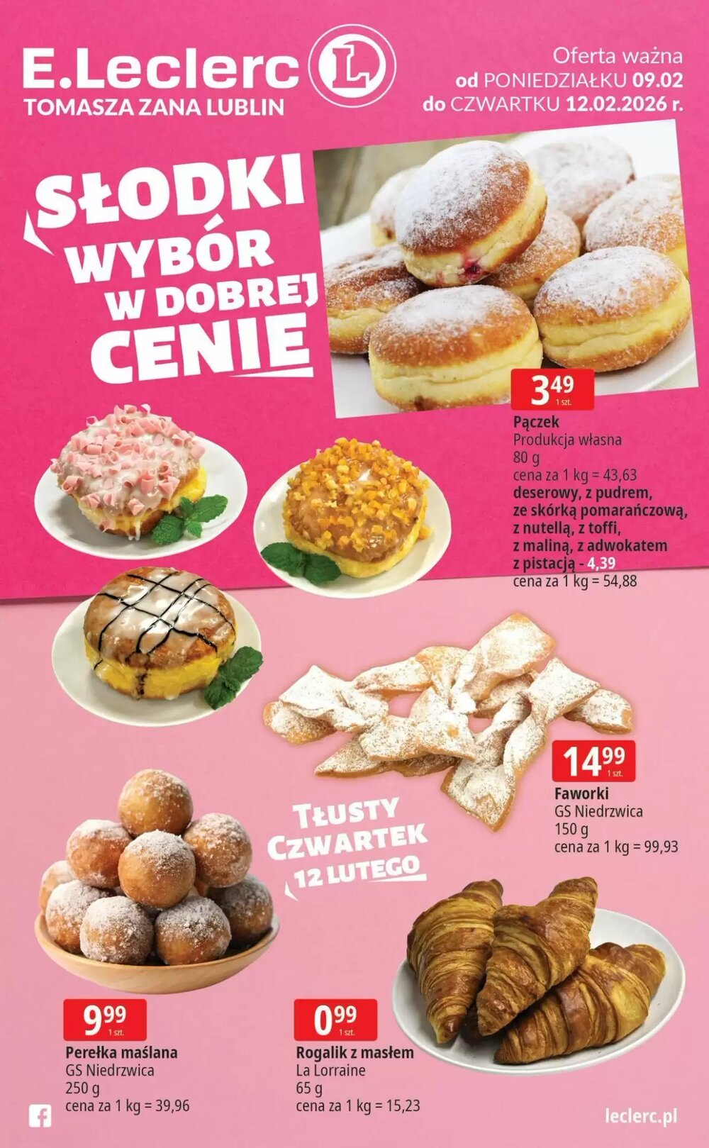 Gazetka promocyjna E.Leclerc  ważna od 09.02.2026 - Strona 1.