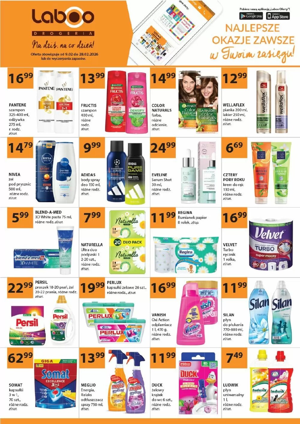 Gazetka promocyjna Drogerie Laboo  ważna od 09.02.2026 - Strona 1.