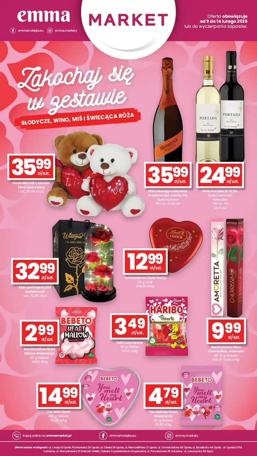 Gazetka promocyjna EMMA market  ważna od 09.02.2026 - Strona 1.