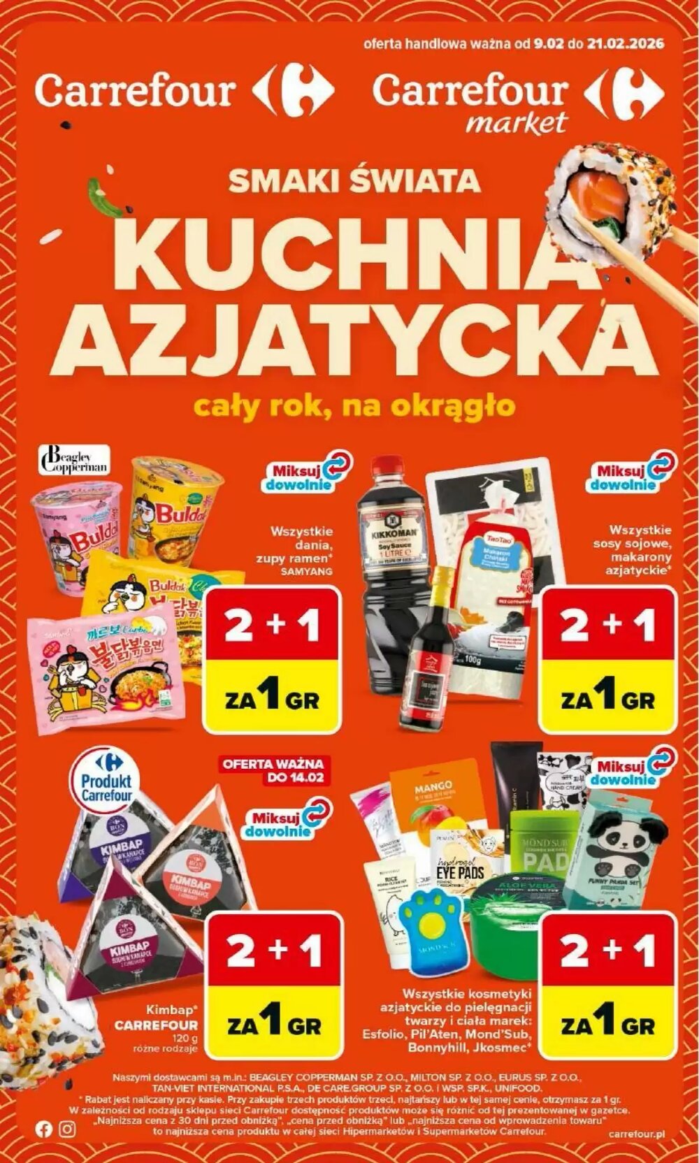 Gazetka promocyjna Carrefour Market  ważna od 09.02.2026 - Strona 1.