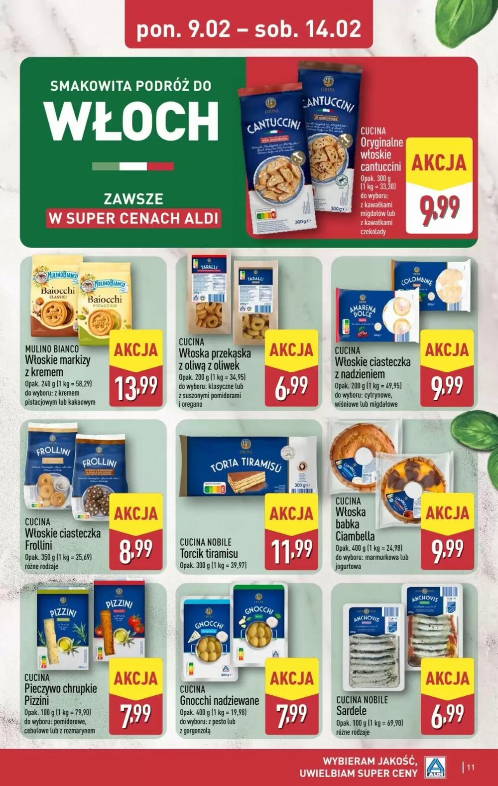 Gazetka promocyjna ALDI  ważna od 09.02.2026 - Strona 11.