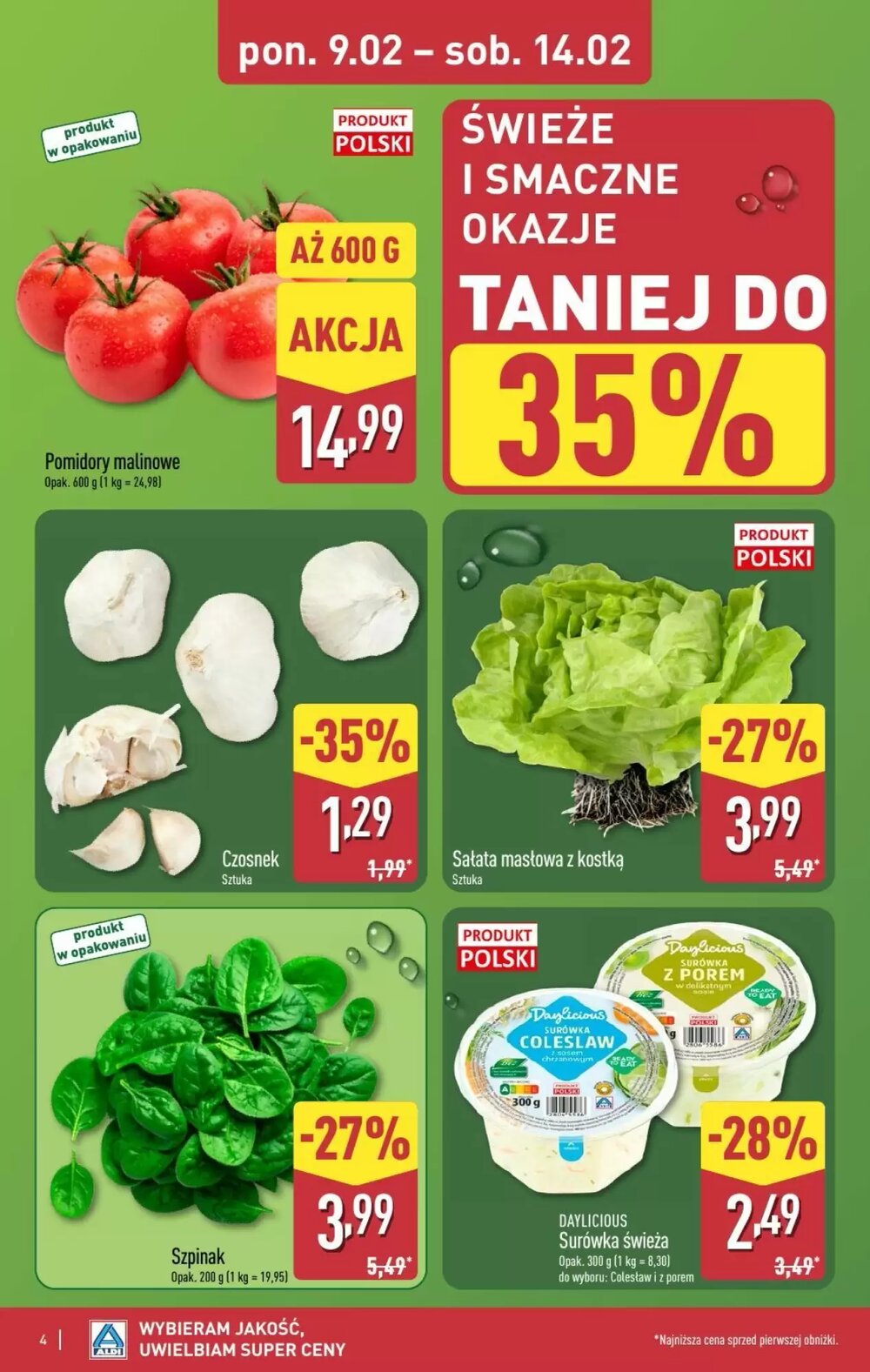 Gazetka promocyjna ALDI  ważna od 09.02.2026 - Strona 4.