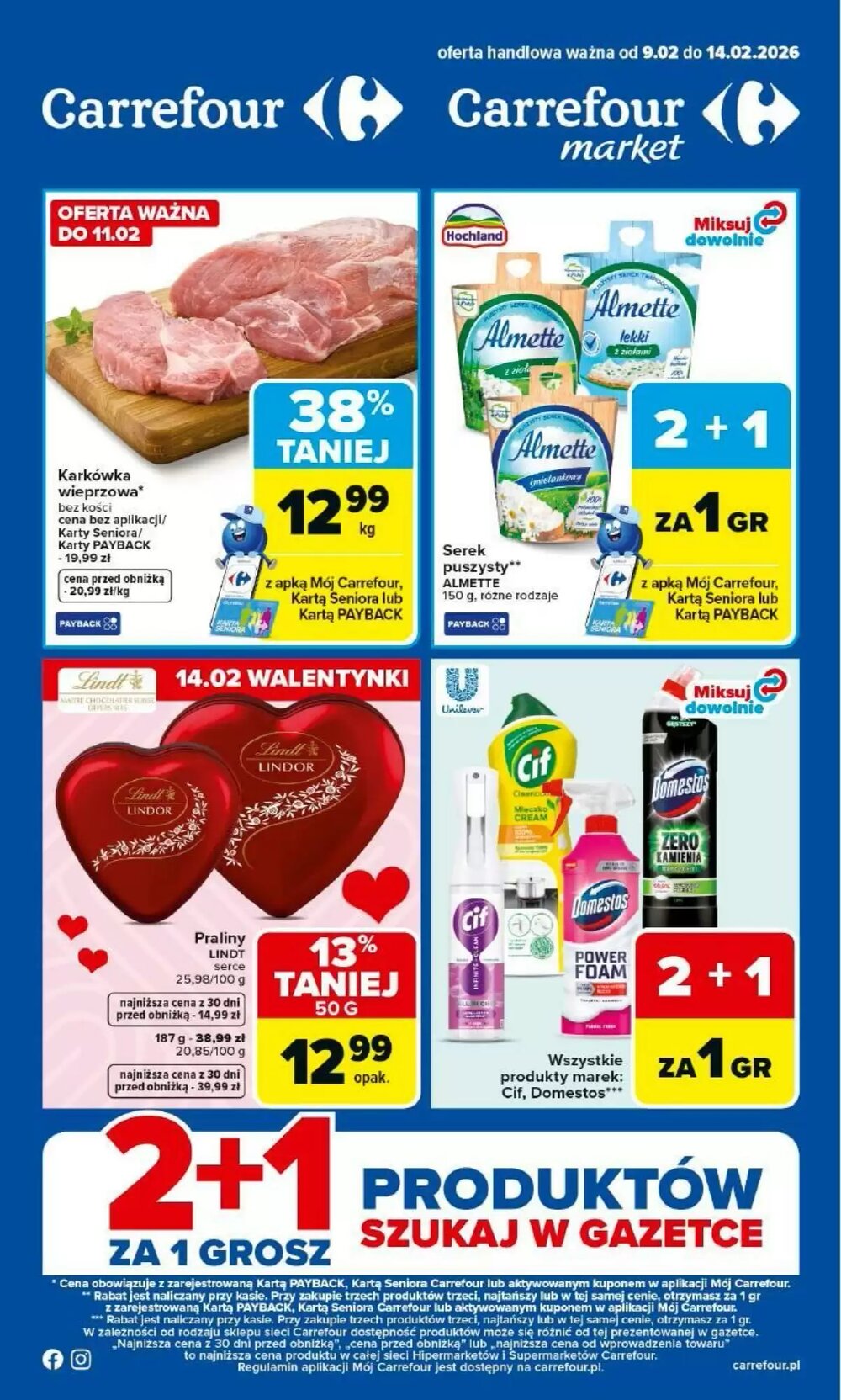 Gazetka promocyjna Carrefour Market  ważna od 09.02.2026 - Strona 1.