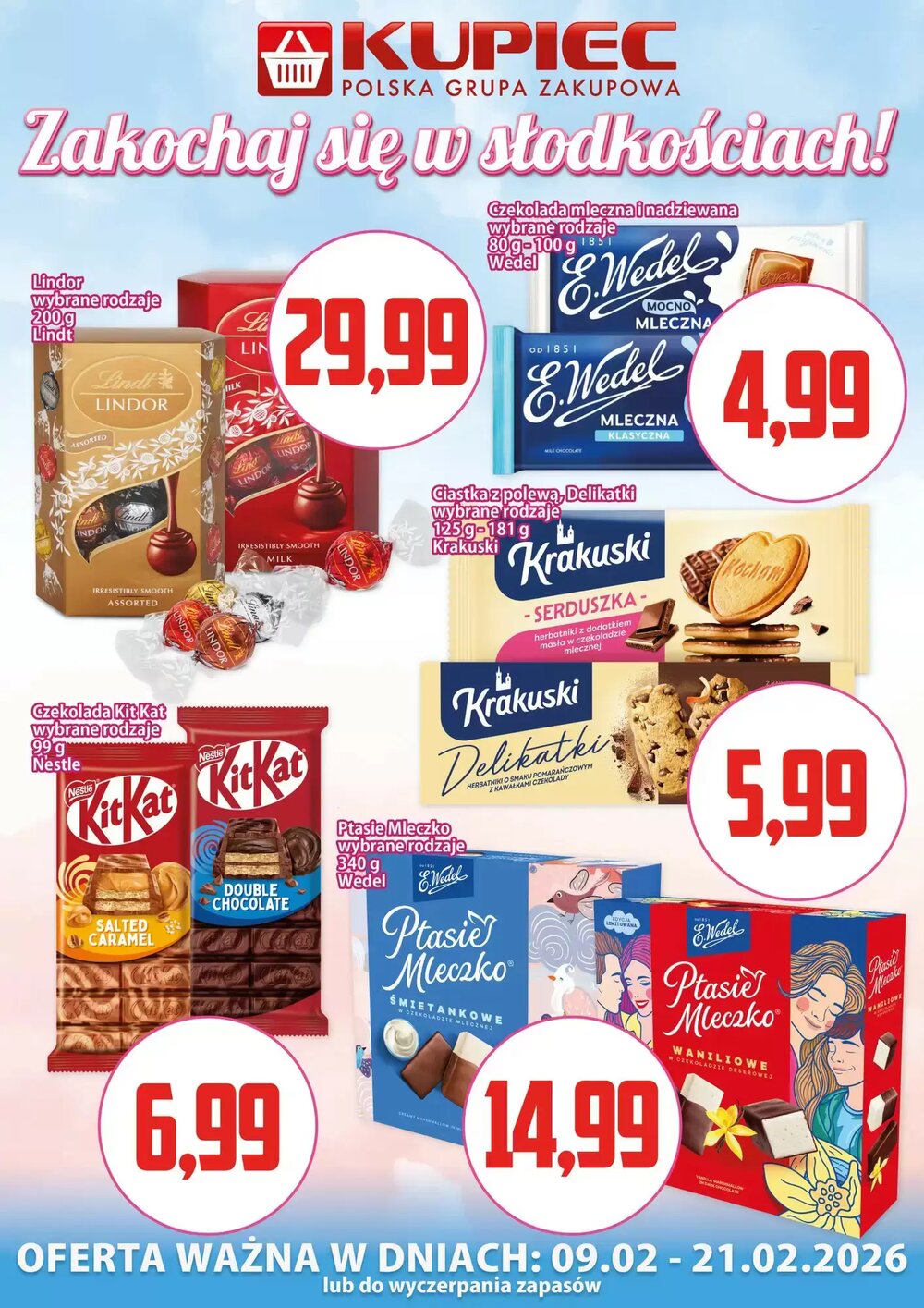 Gazetka promocyjna Kupiec  ważna od 09.02.2026 - Strona 4.