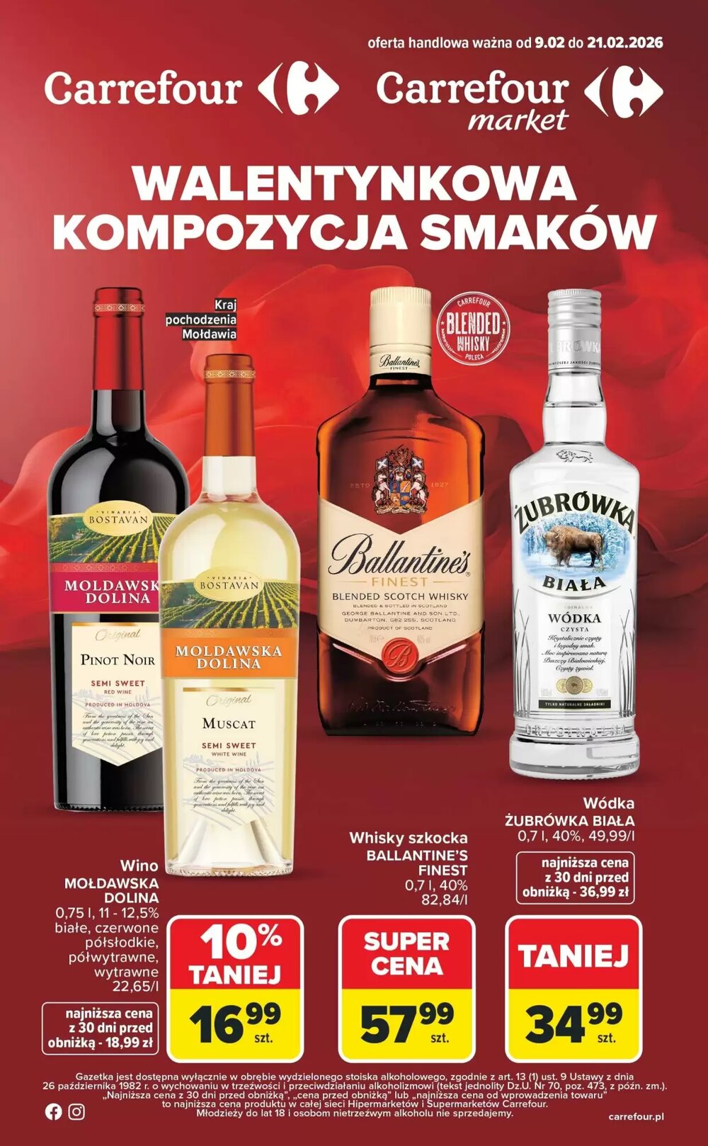 Gazetka promocyjna Carrefour Market  ważna od 09.02.2026 - Strona 1.