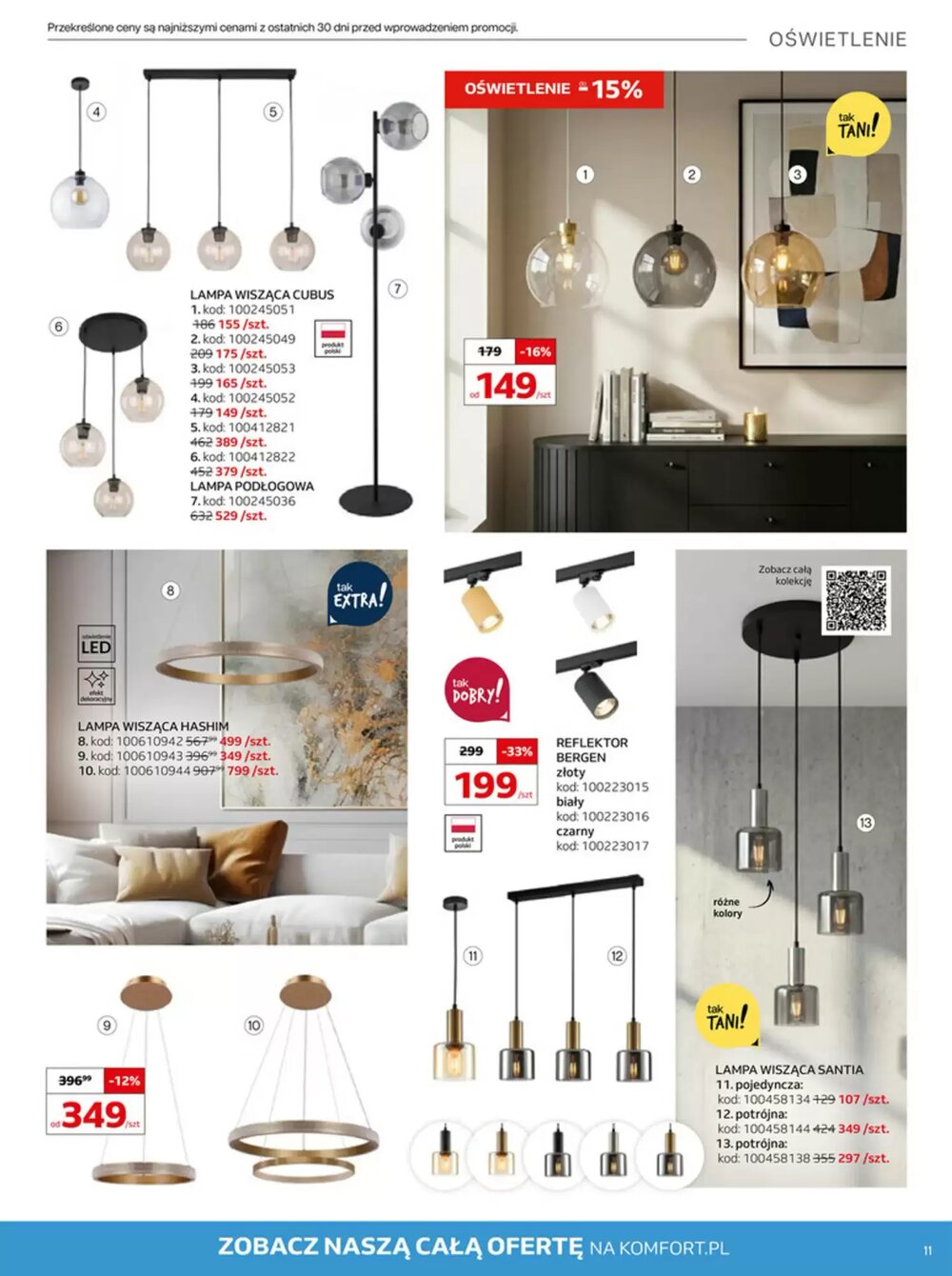 Gazetka promocyjna Komfort  ważna od 09.02.2026 - Strona 11.