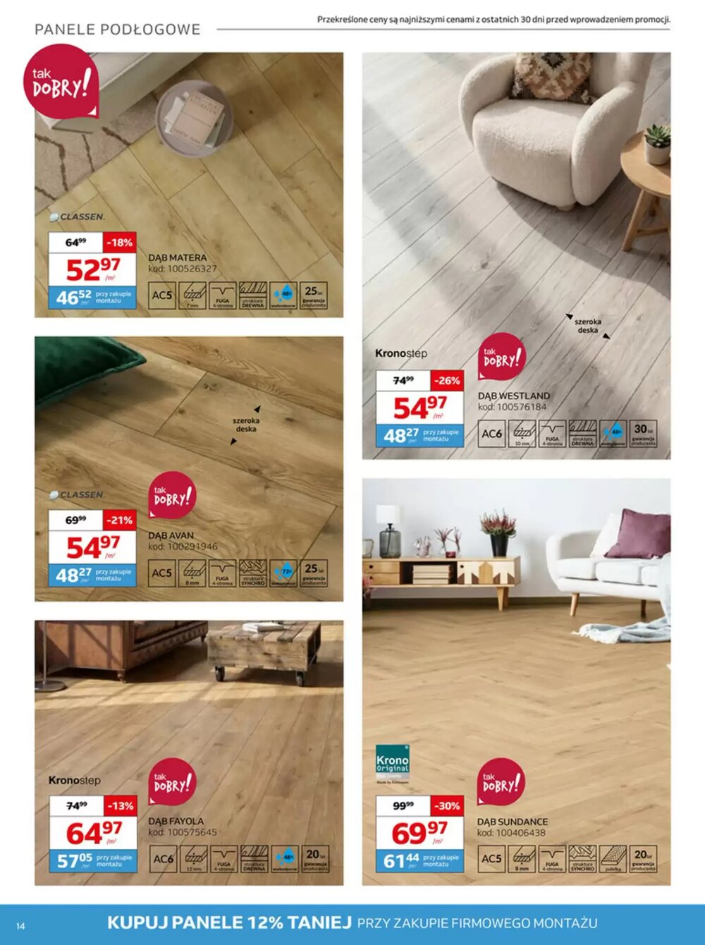 Gazetka promocyjna Komfort  ważna od 09.02.2026 - Strona 14.