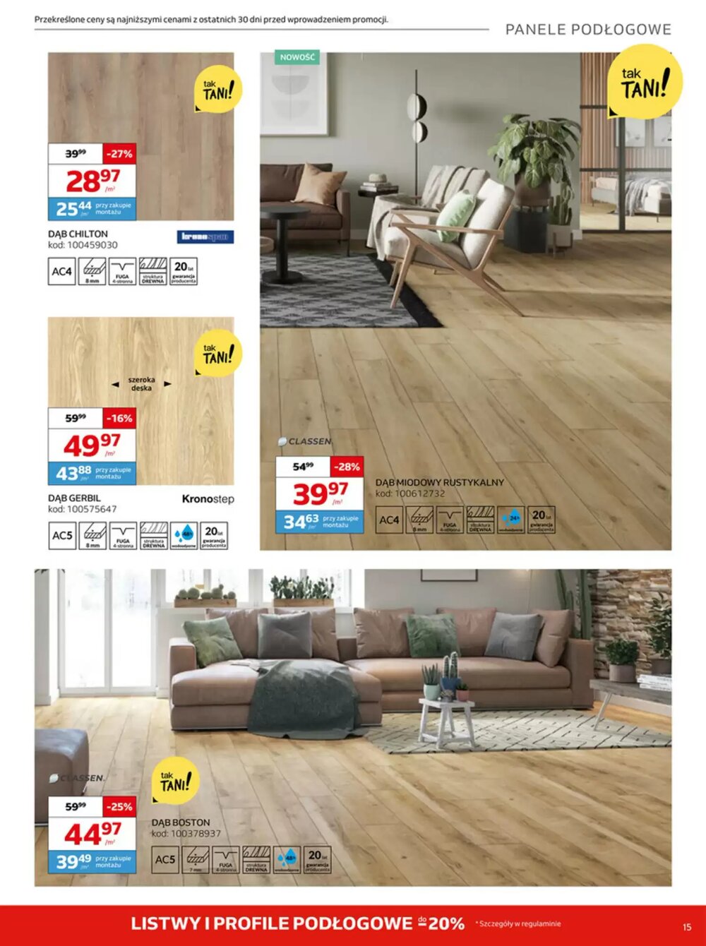 Gazetka promocyjna Komfort  ważna od 09.02.2026 - Strona 15.