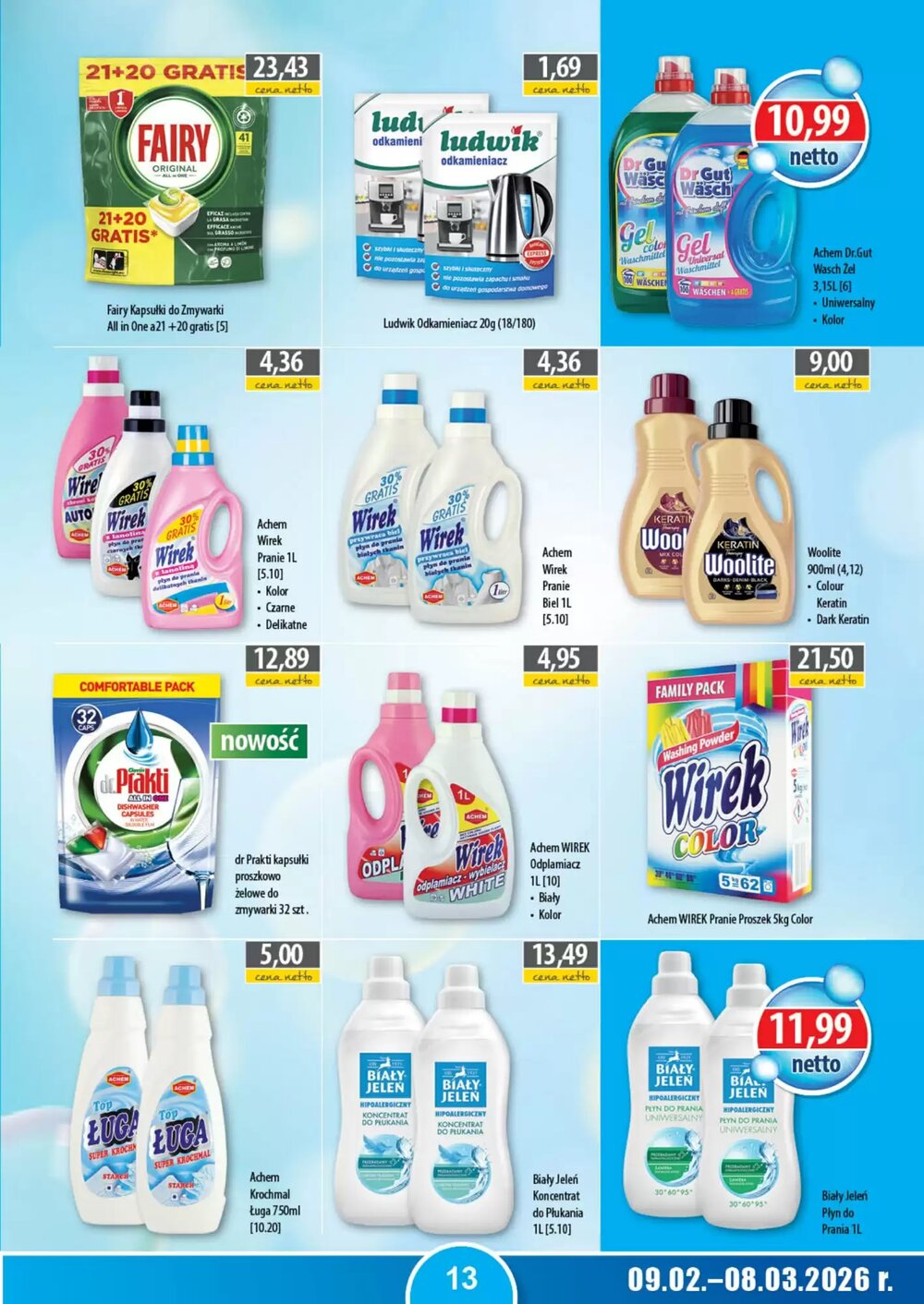 Gazetka promocyjna DUO-TES  ważna od 09.02.2026 - Strona 13.