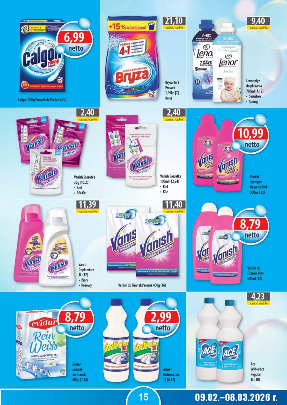 Gazetka promocyjna DUO-TES  ważna od 09.02.2026 - Strona 15.