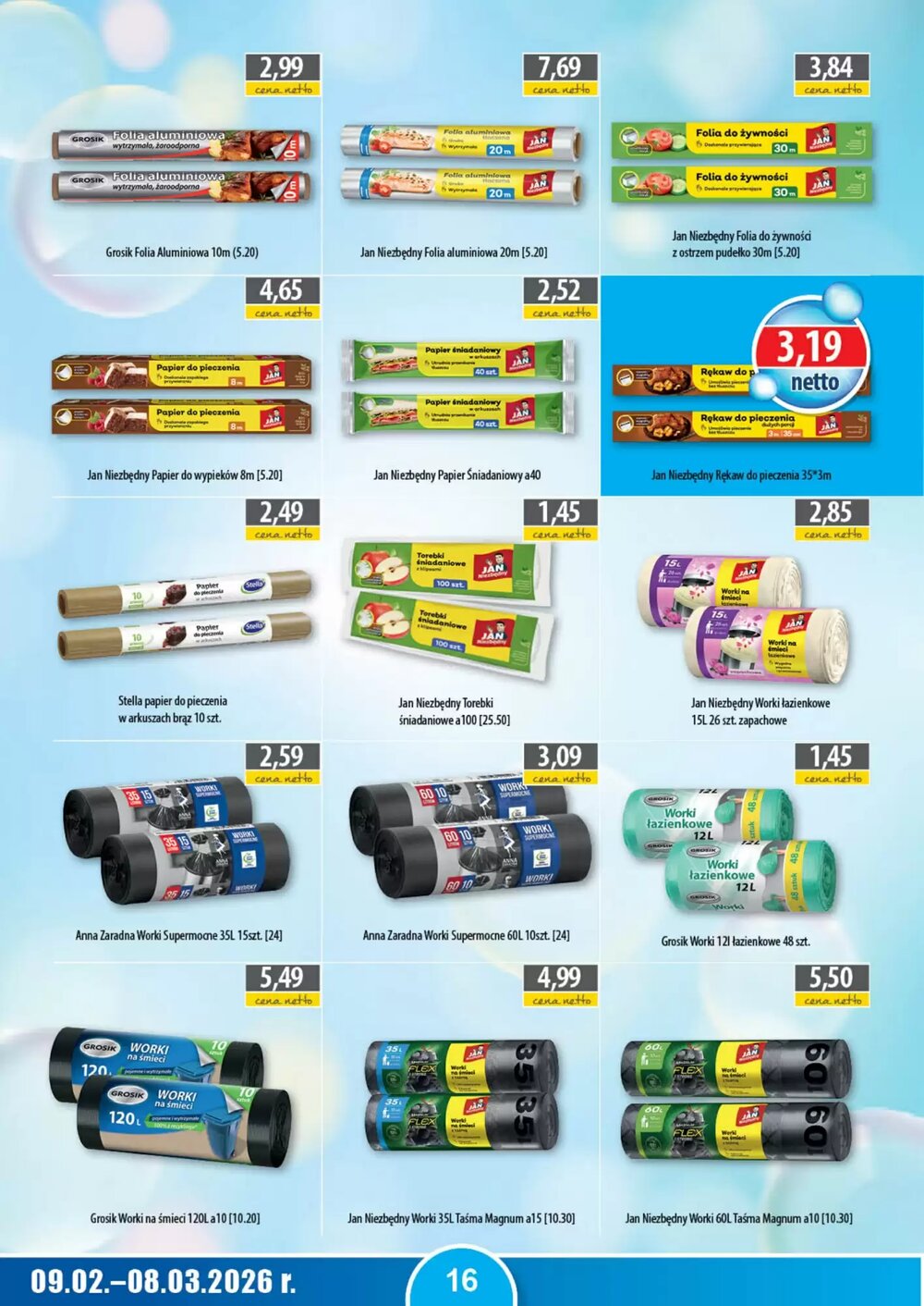 Gazetka promocyjna DUO-TES  ważna od 09.02.2026 - Strona 16.