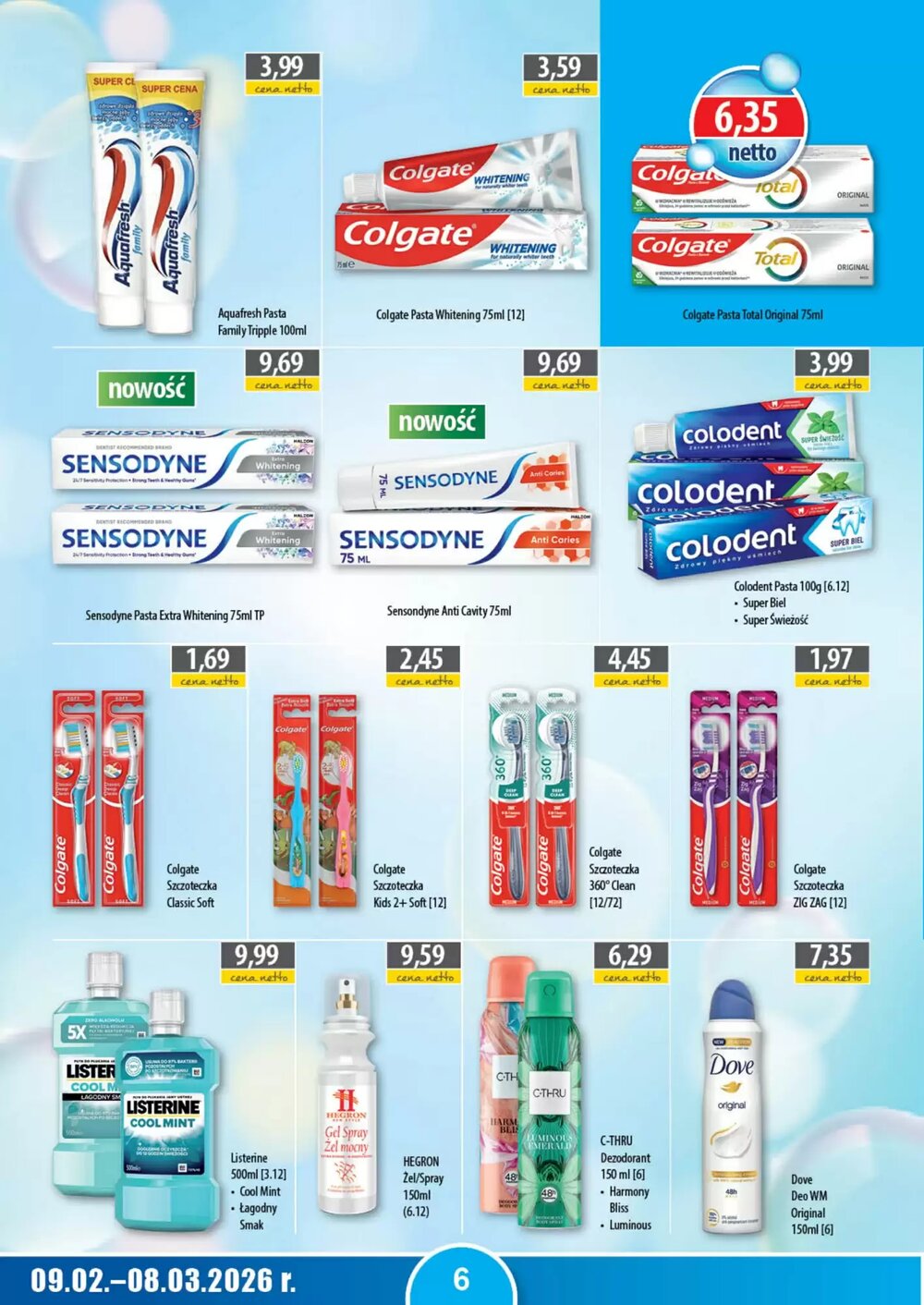 Gazetka promocyjna DUO-TES  ważna od 09.02.2026 - Strona 6.