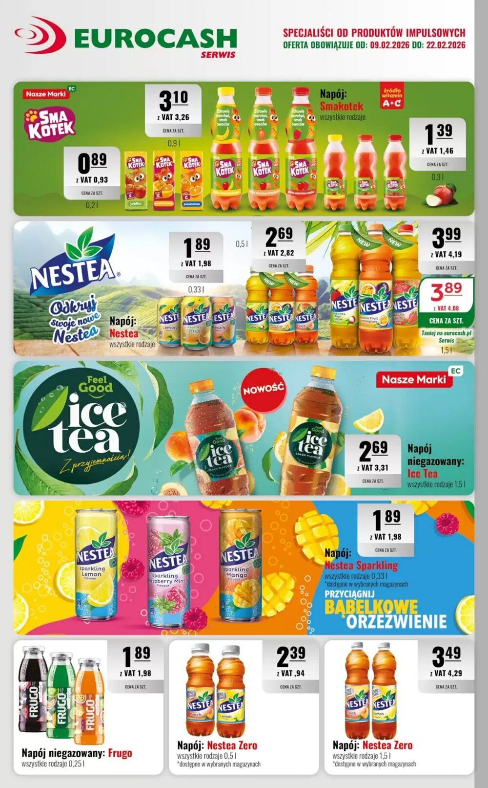 Gazetka promocyjna Eurocash  ważna od 09.02.2026 - Strona 13.