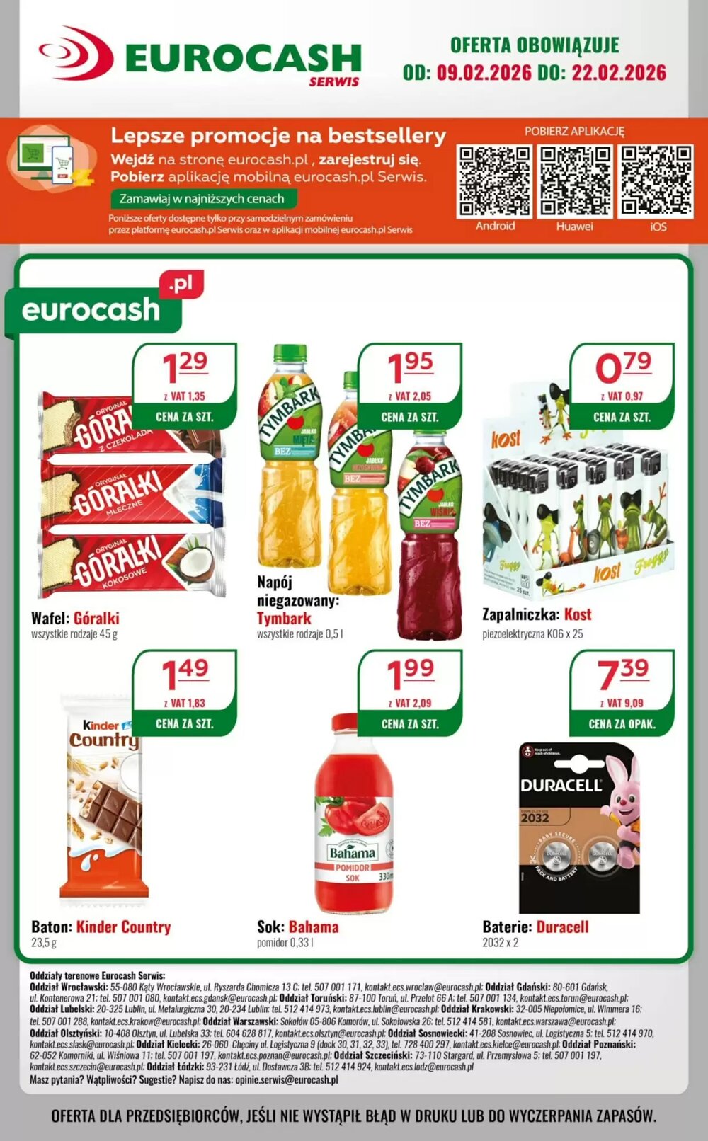 Gazetka promocyjna Eurocash  ważna od 09.02.2026 - Strona 28.
