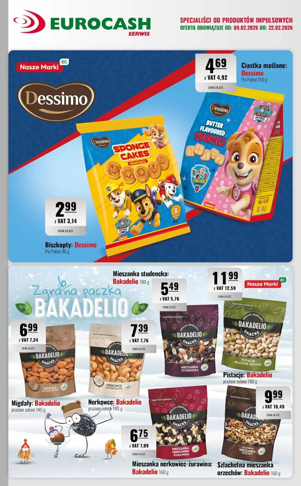 Gazetka promocyjna Eurocash  ważna od 09.02.2026 - Strona 6.