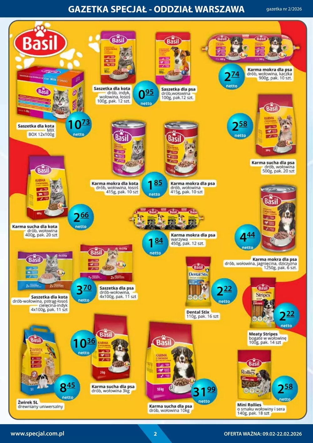 Gazetka promocyjna Specjał  ważna od 09.02.2026 - Strona 2.