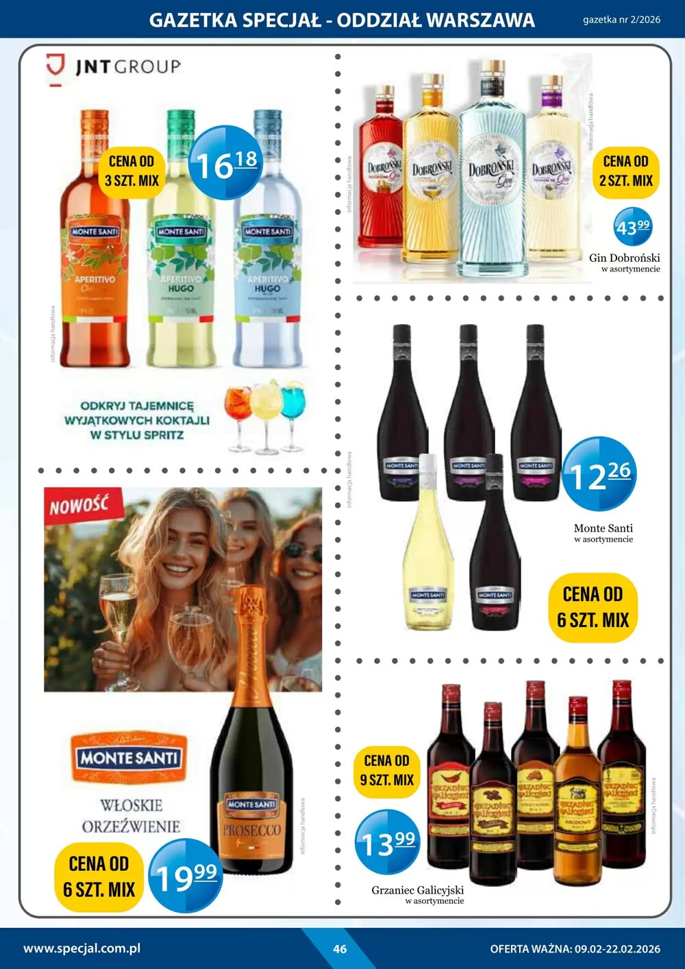 Gazetka promocyjna Specjał  ważna od 09.02.2026 - Strona 46.