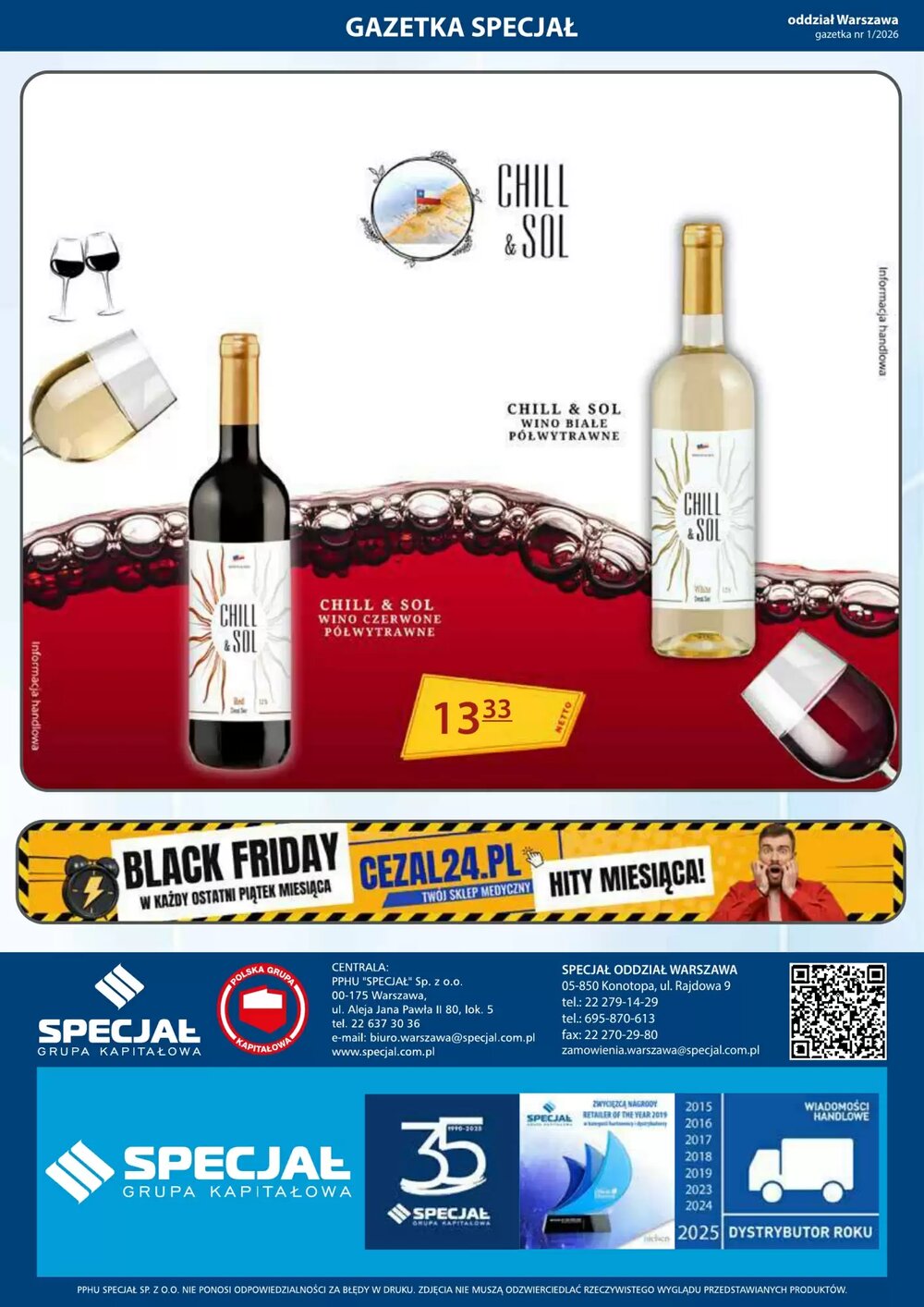 Gazetka promocyjna Specjał  ważna od 09.02.2026 - Strona 56.