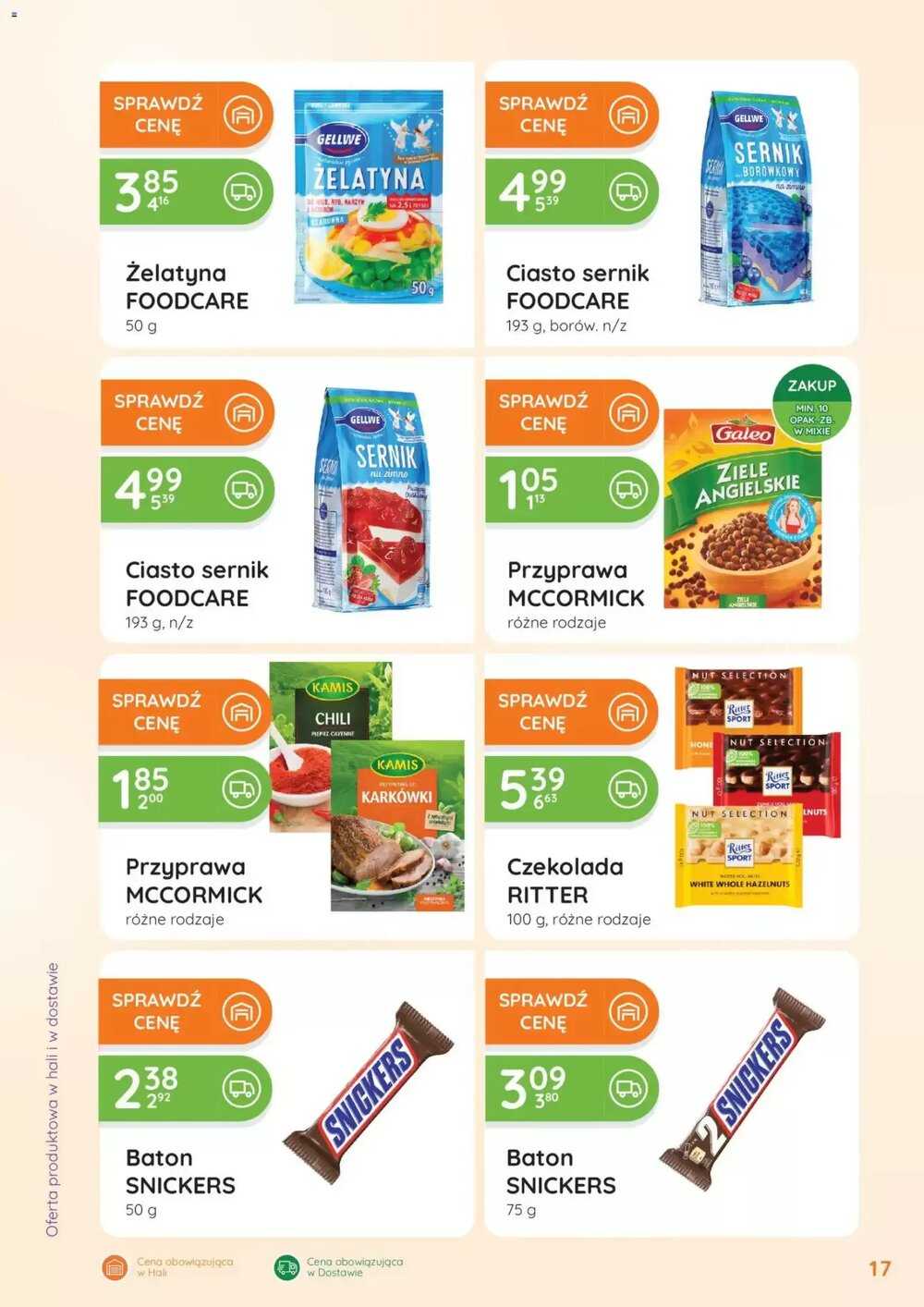 Gazetka promocyjna Eurocash  ważna od 09.02.2026 - Strona 17.